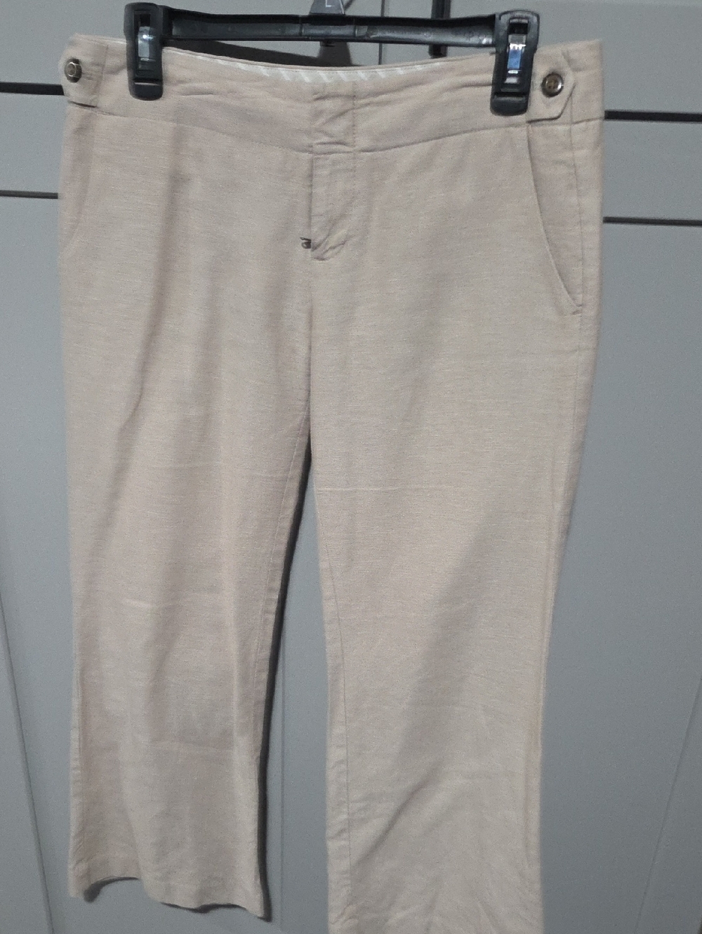GAP Light Beige Chinos Linen/Cotton